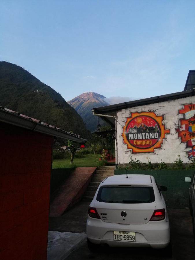 Montano Camping&Hostel Banos  Bagian luar foto