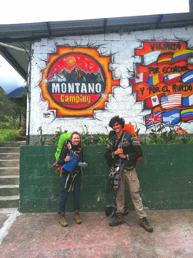 Montano Camping&Hostel Banos  Bagian luar foto