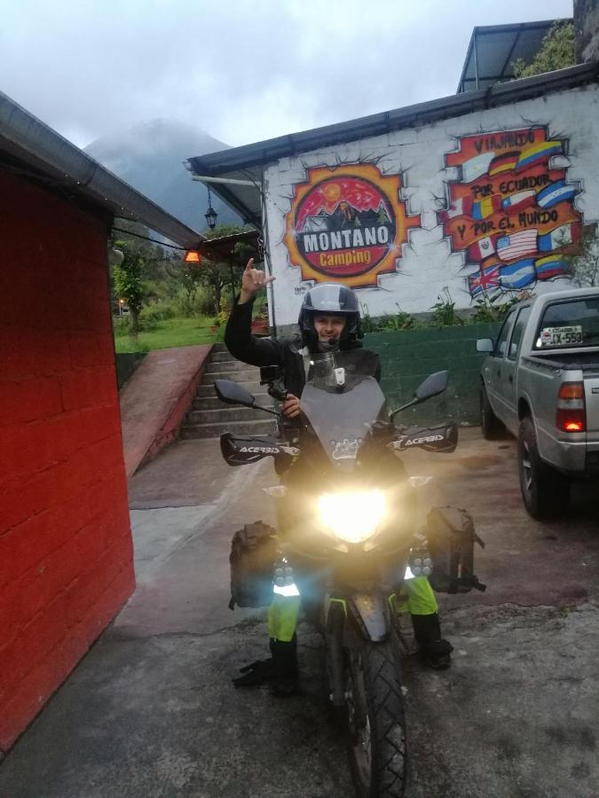 Montano Camping&Hostel Banos  Bagian luar foto