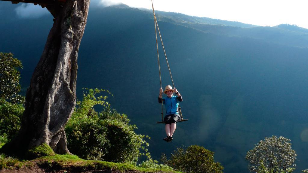 Montano Camping&Hostel Banos  Bagian luar foto