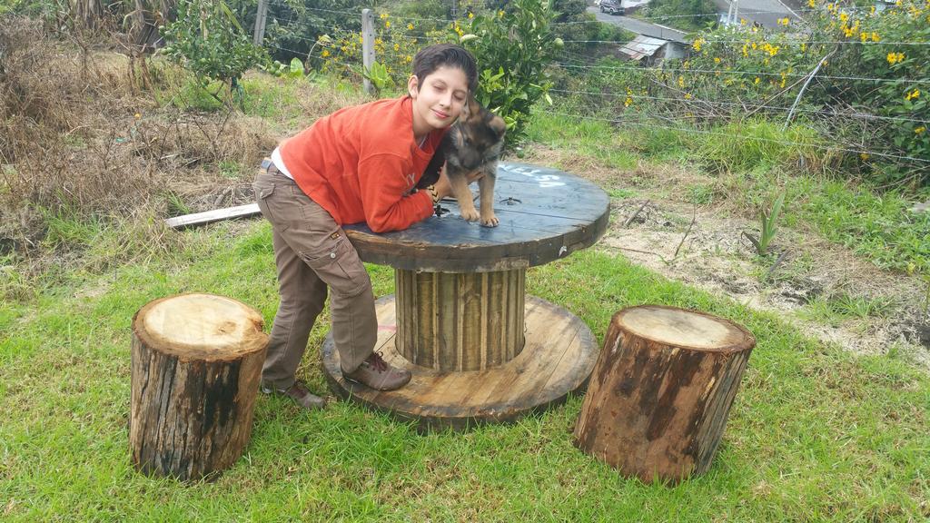 Montano Camping&Hostel Banos  Bagian luar foto