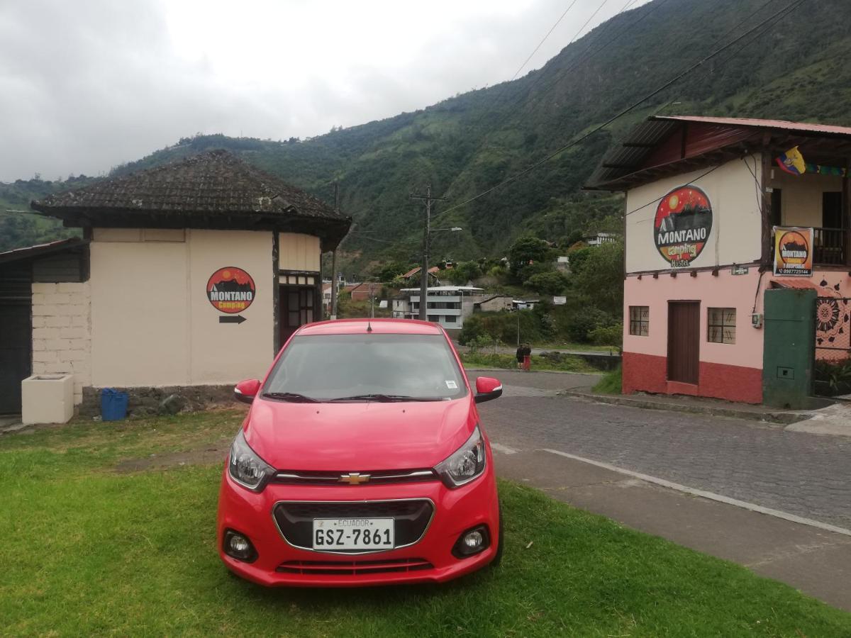 Montano Camping&Hostel Banos  Bagian luar foto